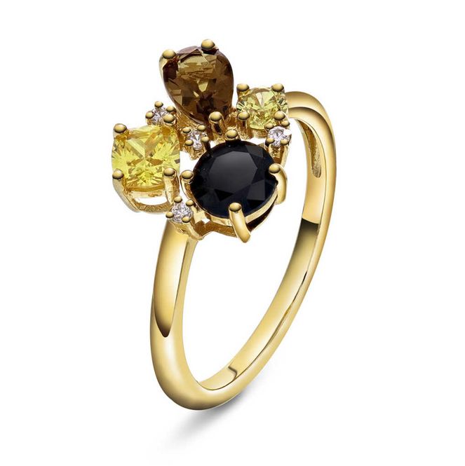 Hovedbilde GLAM RING MED GYLNE TONER
