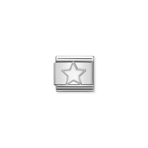 Hovedbilde NOMINATION Symbol hvit stjerne sølv 330202/04