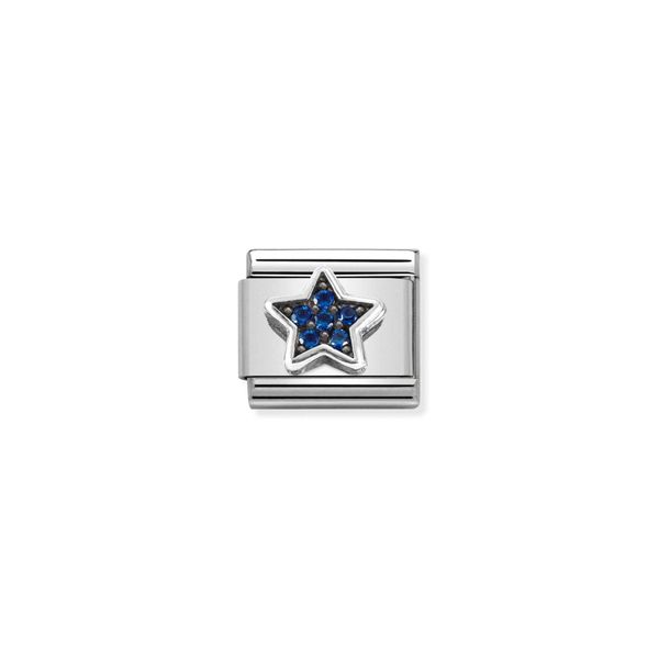NOMINATION SYMBOL stjerne med blå stener 030323/09