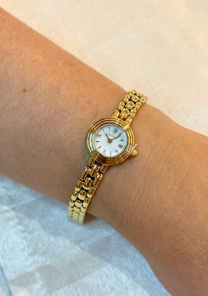 Antique Gullfarget / Hvit 19mm